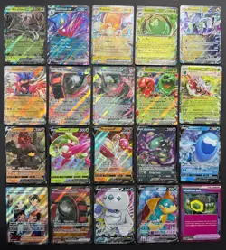 Pokemon Card Lot (20 Card Lot) V VMAX EX Full Art Trainer Ultra Rare Cards - Image 1