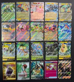 Pokemon Card Lot (20 Card Lot) Gold Rare V EX Full Art Trainer Ultra Rare Cards - Image 1