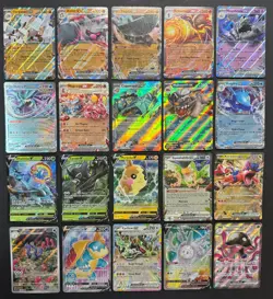 Pokemon Card Lot (20 Card Lot) V VMAX EX Full Art Trainer Ultra Rare Cards - Image 1