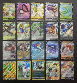 Pokemon Card Lot (20 Card Lot) V VMAX EX Full Art Trainer Ultra Rare Cards - Image 1