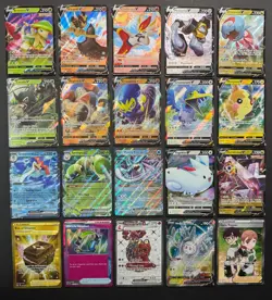 Pokemon Card Lot (20 Card Lot) Gold Rare V EX Full Art Trainer Ultra Rare Cards - Image 1
