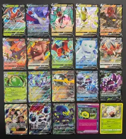 Pokemon Card Lot (20 Card Lot) V VMAX EX Full Art Trainer Ultra Rare Cards - Image 1