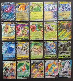 Pokemon Card Lot (20 Card Lot) V VMAX EX Full Art Trainer Ultra Rare Cards - Image 1