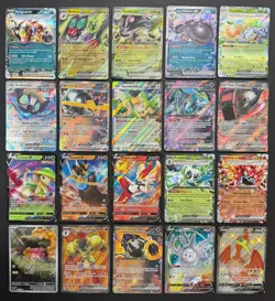 Pokemon Card Lot (20 Card Lot) V VMAX EX Full Art Trainer Ultra Rare Cards - Image 1