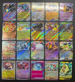 Pokemon Card Lot (20 Card Lot) V EX Poke Ball Ultra Rare Cards Japanese - Image 1