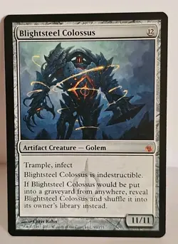 Mtg 🔥🔥 Blightsteel Colossus 🔥🔥 Mirrodin Besieged 🌟MYTHIC🌟 MT/NM - Image 1