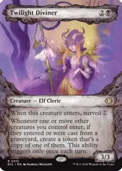 Twilight Diviner (Showcase) (ECL-315) - rare - Foil Near Mint - Image 1