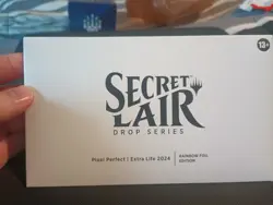 MTG Secret Lair - Pixel Perfect Extra Life 2024 - Rainbow Foil - Sealed - Image 1