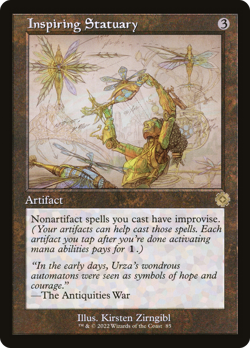 Inspiring Statuary (REGULAR) x1 - MTG The Brothers' War Retro Artifacts BRR #85 - Image 1