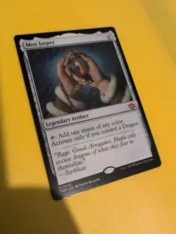 Mox Jasper. TDM Artifact Magic the Gathering Card. - Image 4