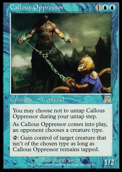 MTG Magic the Gathering Callous Oppressor (72/350) Onslaught MP - Image 1