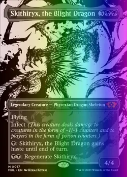 Skithiryx, the Blight Dragon (17/210) MUL LP FOIL - Image 1