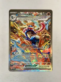 Greninja ex Special Illustration Rare 214/167 Twilight Masquerade Pokemon TCG - Image 1