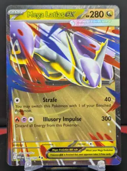 Pokemon Mega Latias ex #100/132 English Mega Evolution Double Rare - Image 1