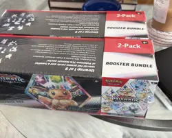 Pokemon Prismatic Evolutions Surprise Box Booster Bundle 2 pack SEALED LOT OF 2 - Image 1