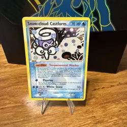 Pokemon TCG Snow-cloud Castform 25/101 Hidden Legends Regular NM-M - Image 1