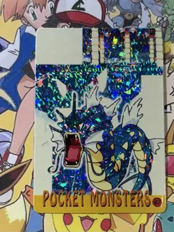 Pokemon Holo Vintage Pocket Monsters Vending Prism Sticker Nintendo collections - Image 2