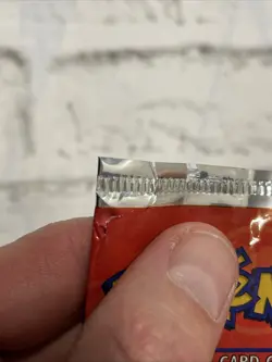 Vintage 1999 Pokemon TCG Base Set 2 Mewtwo EMPTY Booster Pack Wrapper Vtg Rare - Image 4