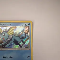 Vaporeon 18/68 - Pokemon TCG Hidden Fates (2019) - Holo Rare - NM - Image 2