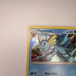 Vaporeon 18/68 - Pokemon TCG Hidden Fates (2019) - Holo Rare - NM - Image 3