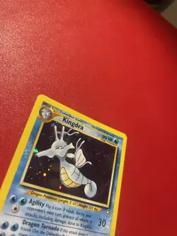 Pokemon WOTC 1x Kingdra Neo Genesis 8/111 Holo Unlimited Holo Rare EXCELLENT - Image 1