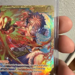 Monkey D Luffy SEC OP13-118 Carrying on His Will One Piece ENGLISH - Image 3
