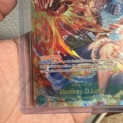 Monkey D Luffy SEC OP13-118 Carrying on His Will One Piece ENGLISH - Image 5