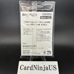 One Piece McDonald's Promo Pack, 6 Card Set Japanese SEALED US Seller p-106 - Image 2