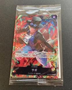 ONE PIECE Card Seven Eleven PROMO sealed Set 3 Luffy Sabo Ace ST13-001 002 003 - Image 4