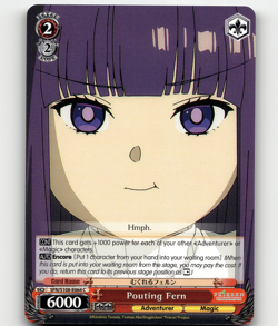 Weiss Pouting Fern - Frieren: Beyond Journey’s End - Image 1