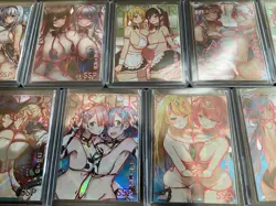 WES Goddess Story - Senpai Goddess Haven #4 SSP Set - 9 Cards! - Rem Ganyu Anime - Image 1