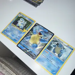 Pokemon Blastoise Card Lot 3 Cards Celebrations Sword & Shield Holo Promo - Image 1