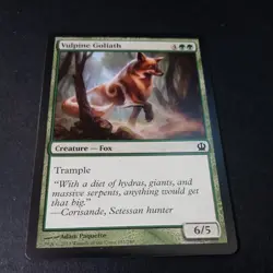 MTG Theros Vulpine Goliath Common Card 183/249 - Image 1