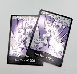 One Piece DON!! Card Luffygear Foil Card TS-01 Your Turn +1000 x2 - Image 1