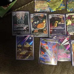 Lot Of 20 Modern Pokemon Cards 4x IR 10x EX 4x Rare - Image 2
