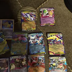 Lot Of 20 Modern Pokemon Cards 4x IR 10x EX 4x Rare - Image 4