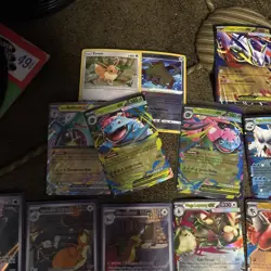Lot Of 20 Modern Pokemon Cards 4x IR 10x EX 4x Rare - Image 5