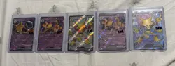 Alakazam ENG/JPN Pokemon Card Lot Of 5 Cards NM Alakazam Ex Mew 188 - Image 2