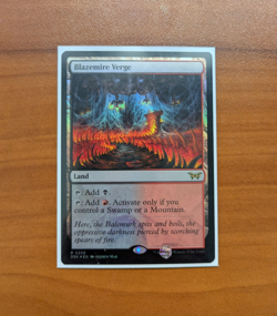 Blazemire Verge Duskmourn: House of Horror Foil NM - Image 1