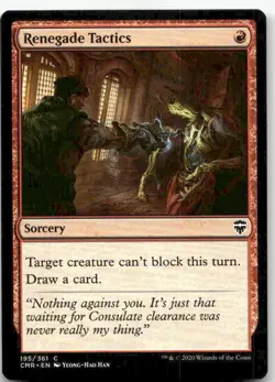 Renegade Tactics, Commander Legends #195 MTG - Image 1