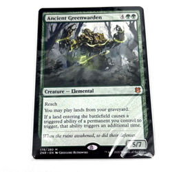 MTG Ancient Greenwarden Zendikar Rising Regular Mythic Magic The Gathering - Image 1