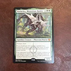 MTG Vorinclex Monstrous Raider Mythic 199/285 Kaldheim NM Regular Print - Image 1