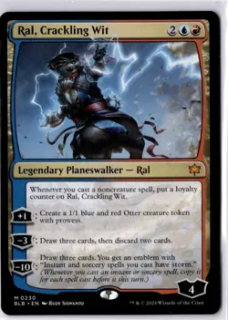 Ral, Crackling Wit Bloomburrow Regularn NM M 0230 - Image 1