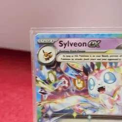 SYLVEON EX-#86/191- HOLO POKEMON TRADING CARD TCG/CCG NM/M Surging Sparks SSP - Image 4