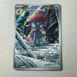 Weavile 228/217 Illustration Rare Ascended Heroes Holo Pokemon English Near Mint - Image 1