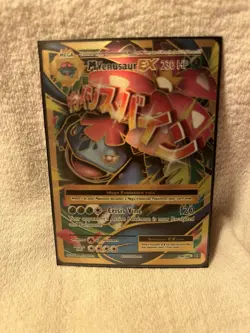 Pokemon M Venusaur EX Ultra Rare Full Art Holo XY Mega 100/108 230 HP English - Image 1