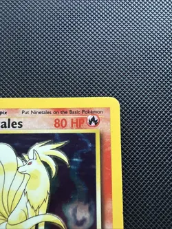 Ninetales 12/102 WoTC Base Set Holo Rare - Pokemon TCG - Moderately Played (MP) - Image 3