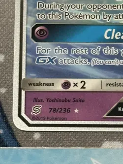 Latios GX World Championship 2019 78/236 Pokemon TCG NM - Image 4
