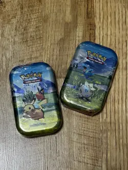 Nintendo Pokemon TCG Mega Evolution Ascended Heroes Mini Tin Lot Pikachu Togepi - Image 2