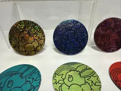 8x Eevee Prismatic Evolutions Pokemon Coins From Tins Full Set - 527 - Image 2